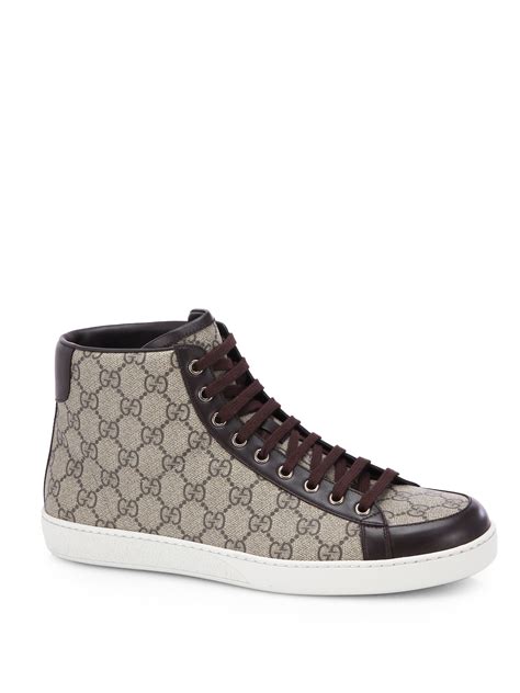 gucci supreme high top|gucci high top sneakers men's.